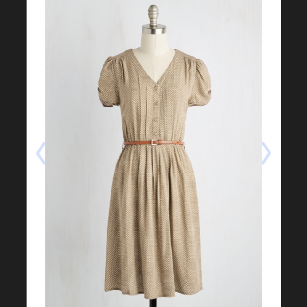 🌲SALE Modcloth Take to the Wind a line dress, med